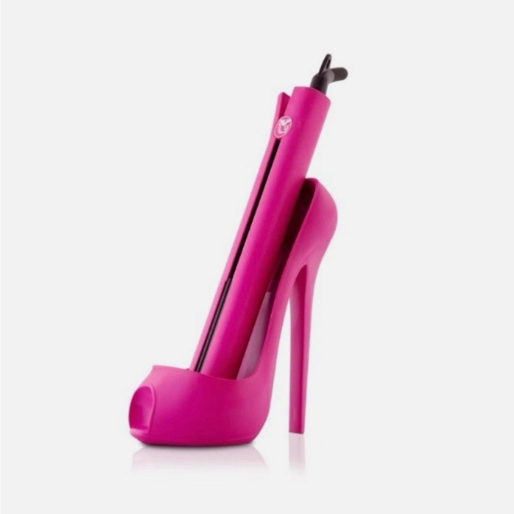 Royale Pink High Heel Hair Tool Holder